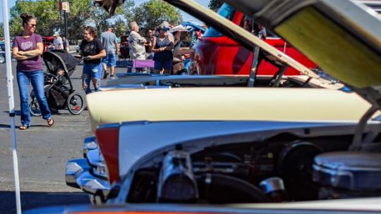 Nearly $3K Raised at Fallon Post/Les Schwab Car Show for Top Gun Dragstrip