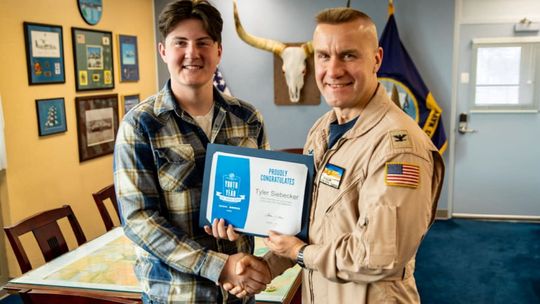 Siebecker Named Military Youth of the Year