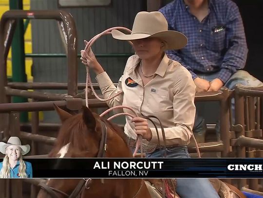 Ali Norcutt Named Cowboy Channel Rookie of the Week