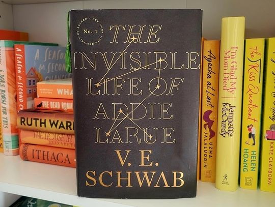 Allison’s Book Report --  The Invisible Life of Addie Larue written by V. E. Schwab