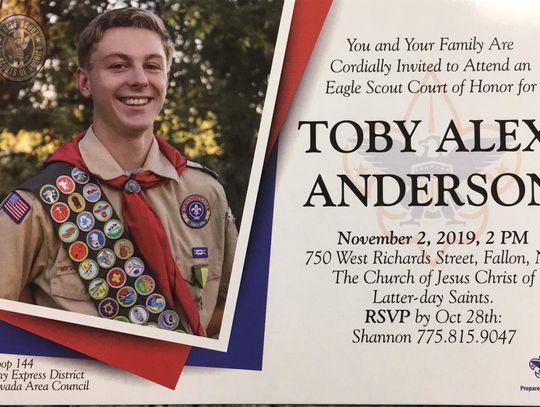 Announcements - Anderson Eagle Scout November 2