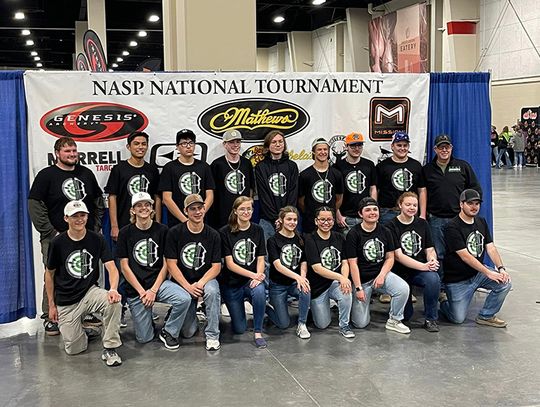 Archery Team Competes at Nationals