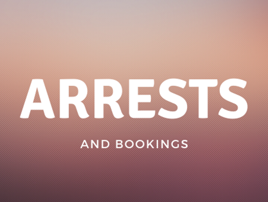 Arrests and Bookings April 1 through 7, 2024