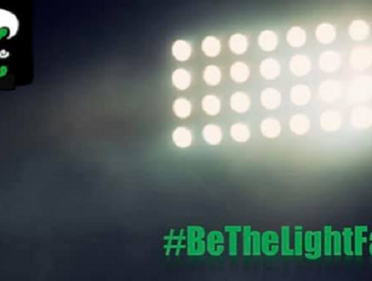 #BeTheLight at CCHS Every Night at 8:20 p.m.