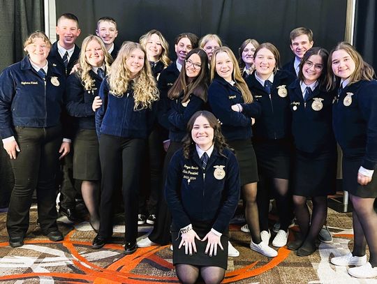 CCHS FFA Team Competes at State Convention
