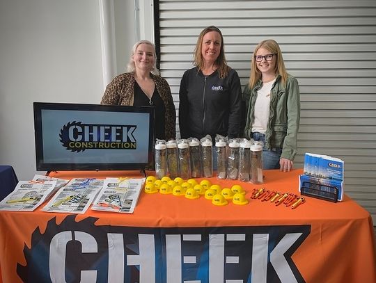 Cheek Construction Attends Career Expo