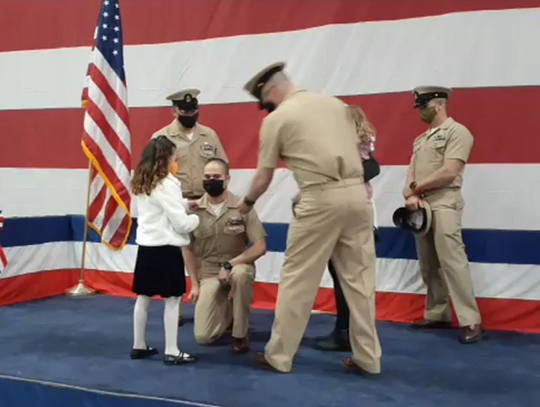 Chief Petty Officer Pinning Ceremony 2021