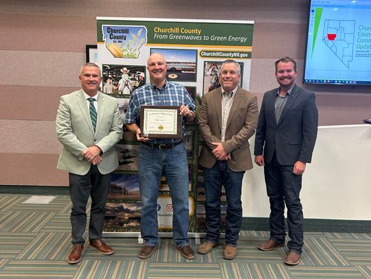 Churchill County Recognizes Employees for Service