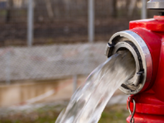 City Testing Fire Hydrants