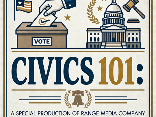Civics 101 graphic. Range Media Company.