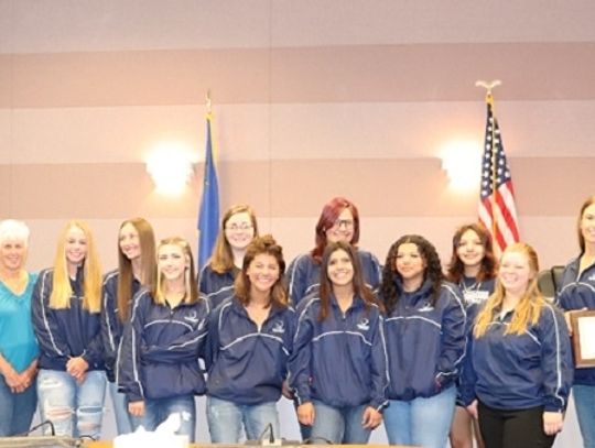 Commissioners Recognized Local Champions – Oasis Bighorns and Fallon Greenwave