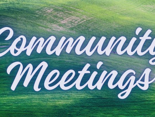 Community Meetings Feb 3-7