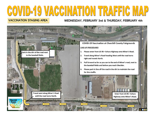 COVID Vaccine Available Today and Tomorrow - Use Miners Road