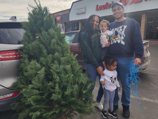 D50 Custom Design's Christmas Tree Lot Draws Community Crowds