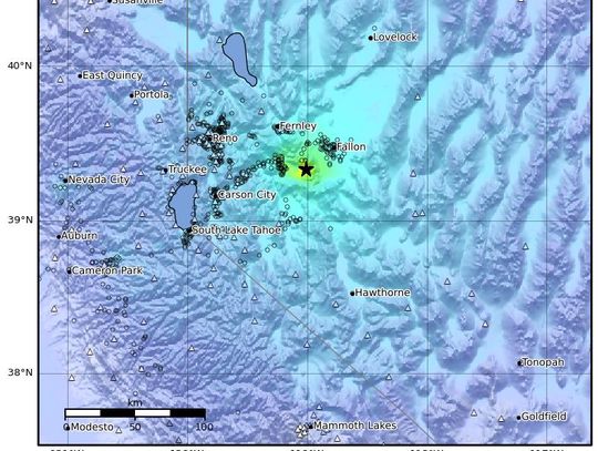 Earthquake Swarm Hits Fallon