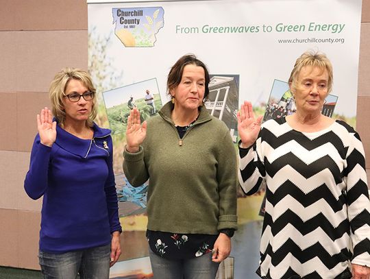 Employees Recognized, Cemetery Board Members Sworn In Today 