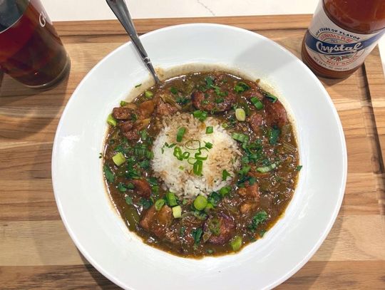 Erik Jimenez’s Chicken and Sausage Gumbo