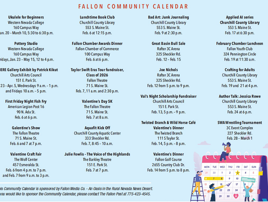 Fallon Community Calendar