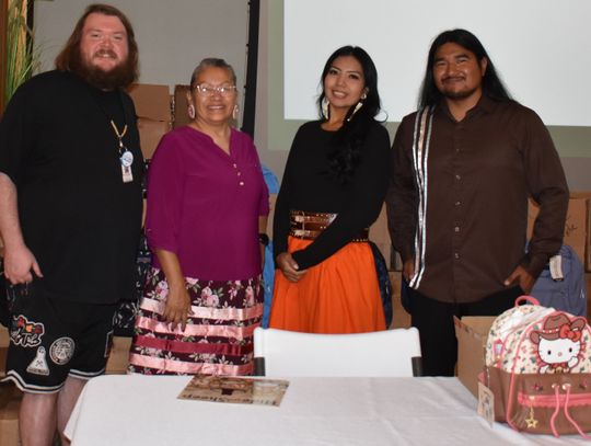 Fallon Paiute Shoshone Tribe Distributes Nearly 180 Backpacks at Back to School Night