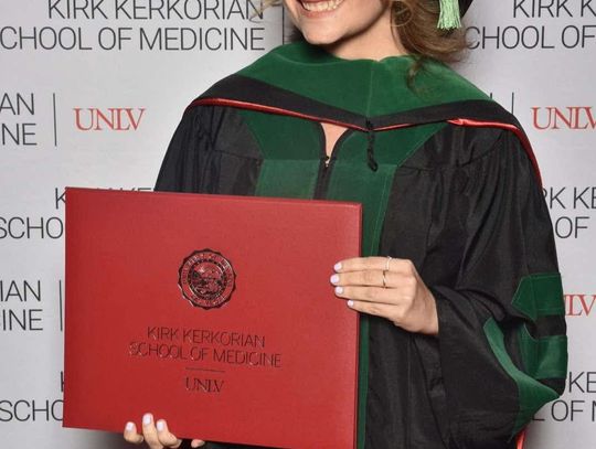 Fallon’s Linsey Golding Earns Medical Degree