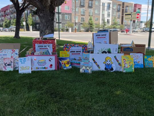 Fallon South Stake Collects 583 Books for Nevada Children