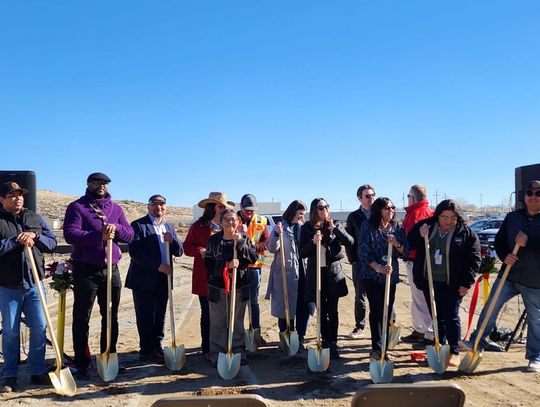 Fallon Tribe Hosts Housing Project Groundbreaking Ceremony