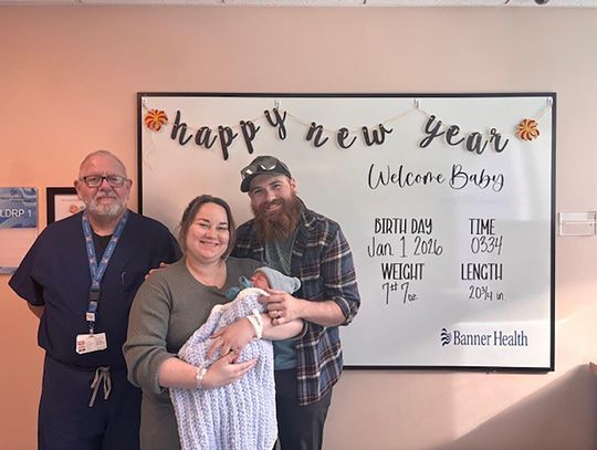 First Baby of the New Year