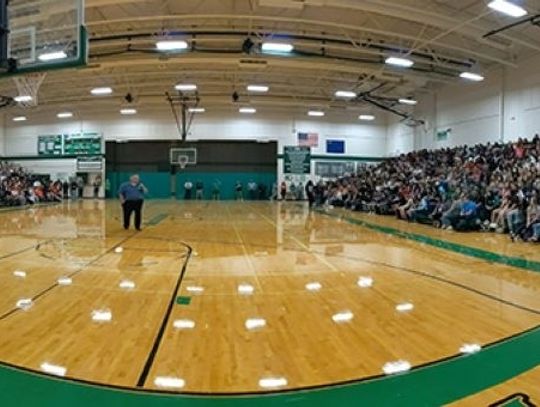 First Day Back at CCHS – Home of the Greenwave