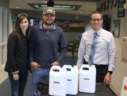 Frey Ranch Distillery Donates Hand Sanitizer Throughout Community