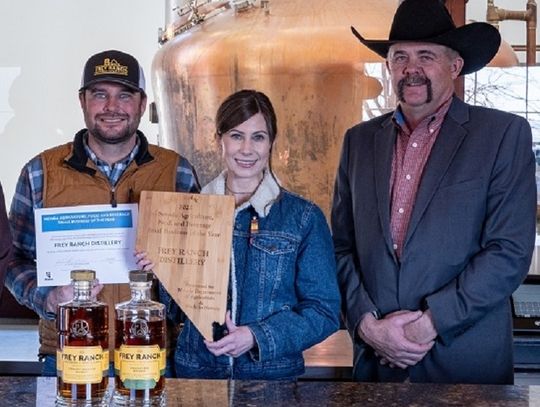 Frey Ranch Distillery Recieves Top Honor from NDA