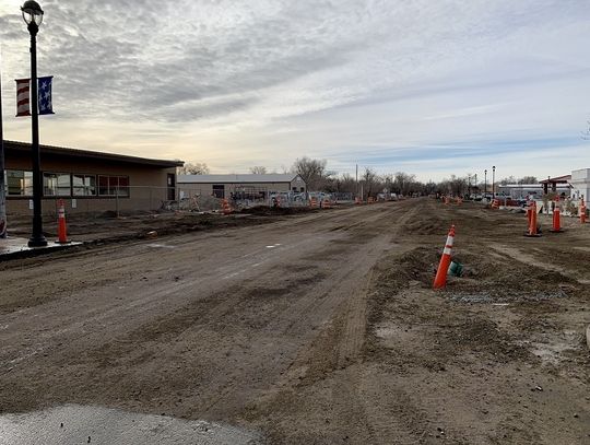 Front Street Construction Continues on Schedule