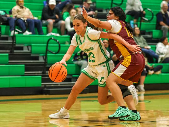 Girls Greenwave Basketball Dominates Sparks