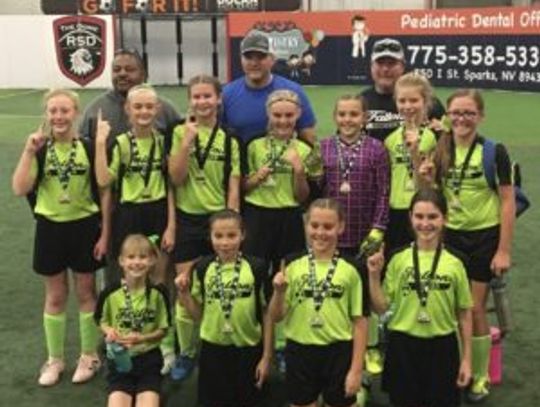 Girls Indoor Soccer Team Brings Home Championship