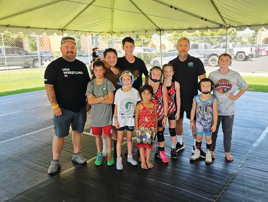 Greenwave Youth Wrestling Club takes to the mat at D-Day Tournament