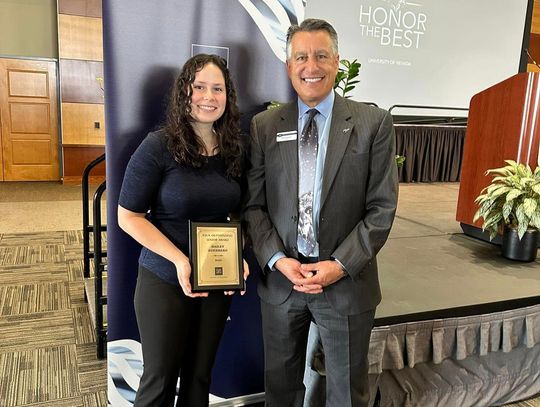 Guerrero Named UNR Senior of the Year