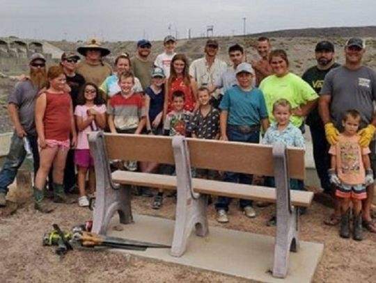 High Desert Grange Cleans Lahontan Dam State Park Campground