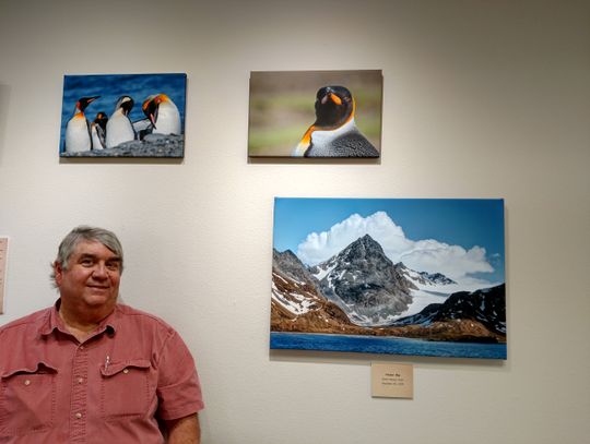 Larry Neel on Antarctica at Northwest Reno Library
