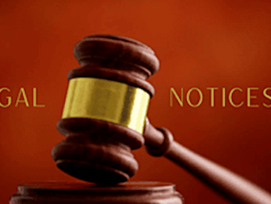 Legal Notice 7856 - Public Hearing Date Change - Boyce Zone Change ZC26-4