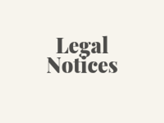 Legal Notice — Name Change