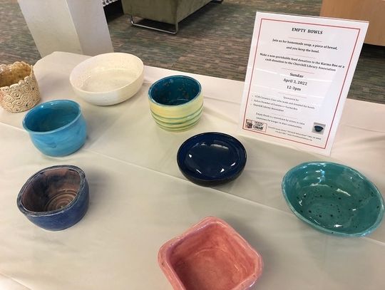 Library Hosts ‘Empty Bowls’ on April 3