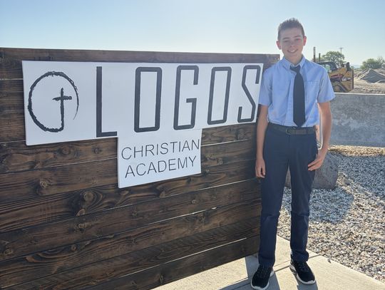 Logos Christian Academy Eighth Grader Ander Fisher's Reflection