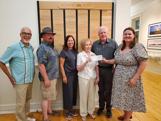 Miss Margie Gifts Funds to the Churchill Arts Council