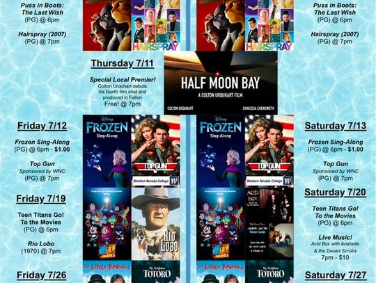 Movies & More - July 5 and 6, “Puss in Boots: The Last Wish" and "Hairspray”