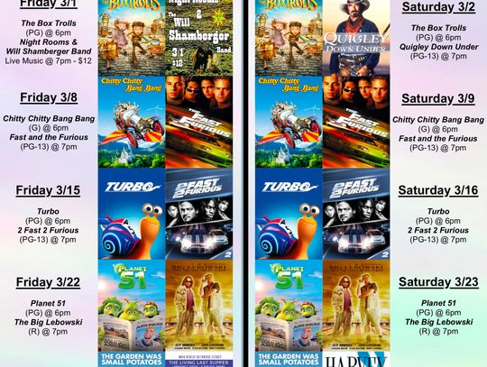 Movies & More This Weekend: "Chitty Chitty Bang Bang" and “The Fast and the Furious”