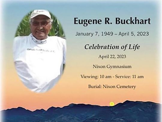 Obituary - Geno Buckheart