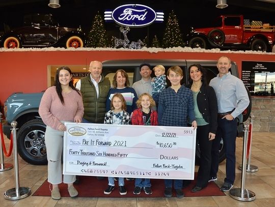 Over Ten Years of “Pay It Forward” Benefits the Community