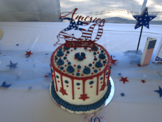 Patriotic Cakes Celebrate America 250 in Fallon
