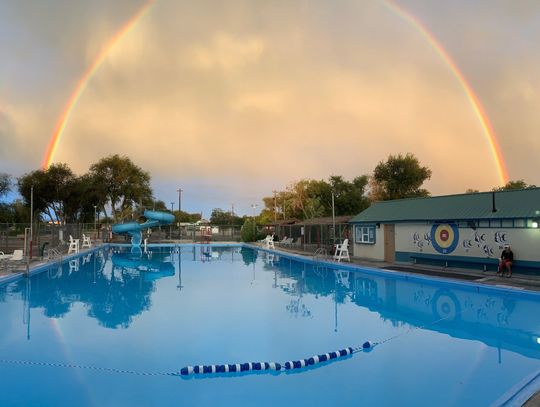 Postcard: The Fallon Swimming Pool