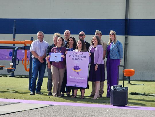 Purple Star Awards - Oasis Recognized for Supporting Military Students
