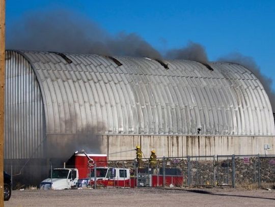 Quick Response to Transfer Station Fire